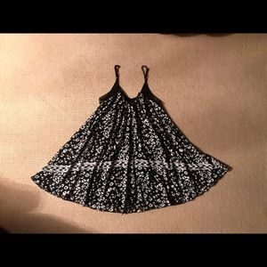 Express Spaghetti Strap Babydoll Swing Dress